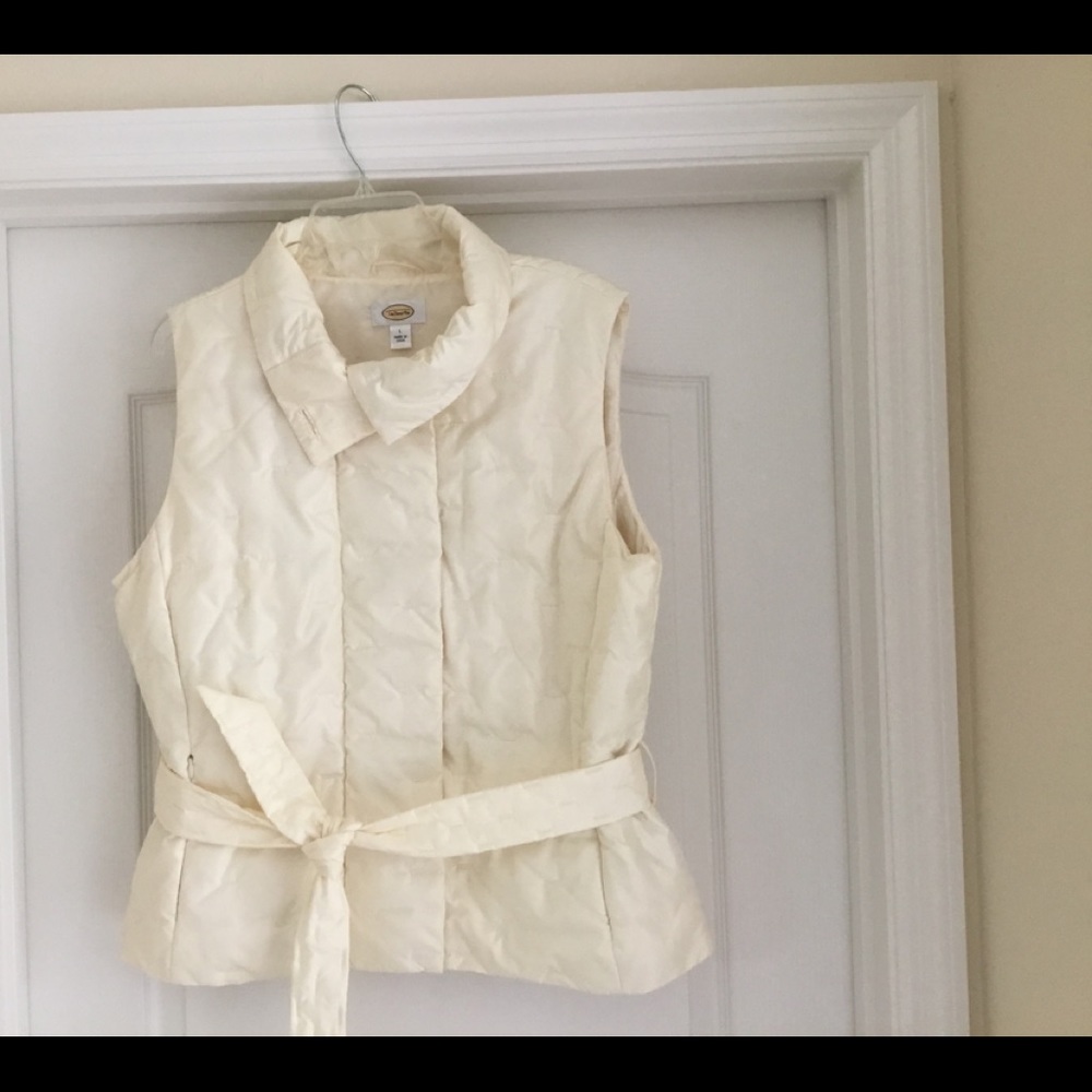 TALBOTS GOOSE DOWN VEST